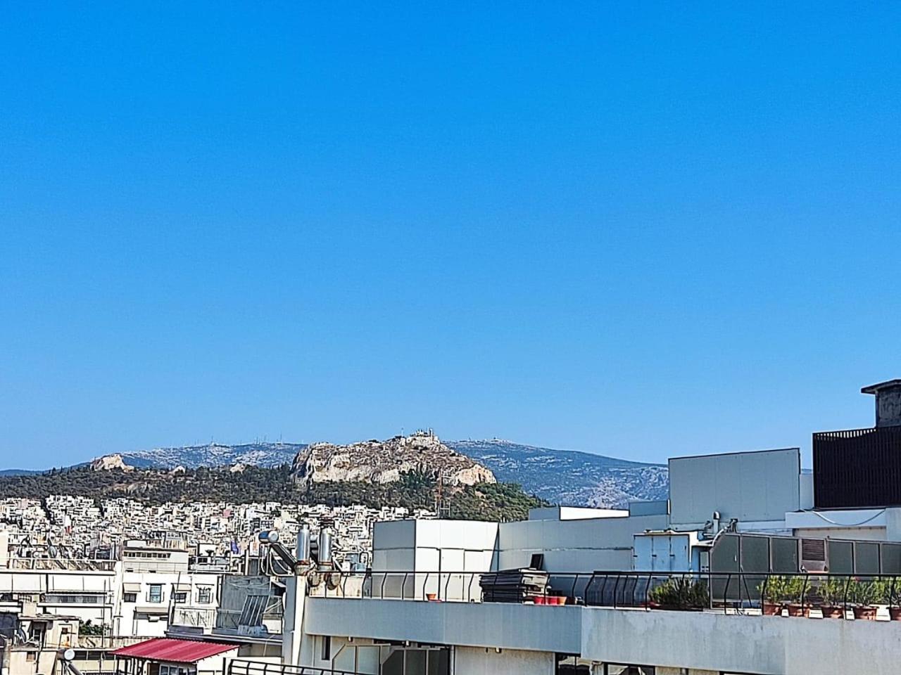 Voda Luxury Residence #401 - Acropolis View Rooftop Athén Kültér fotó