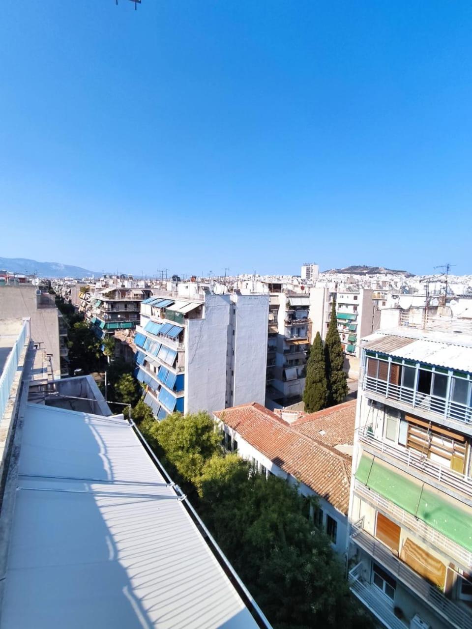 Voda Luxury Residence #401 - Acropolis View Rooftop Athén Kültér fotó